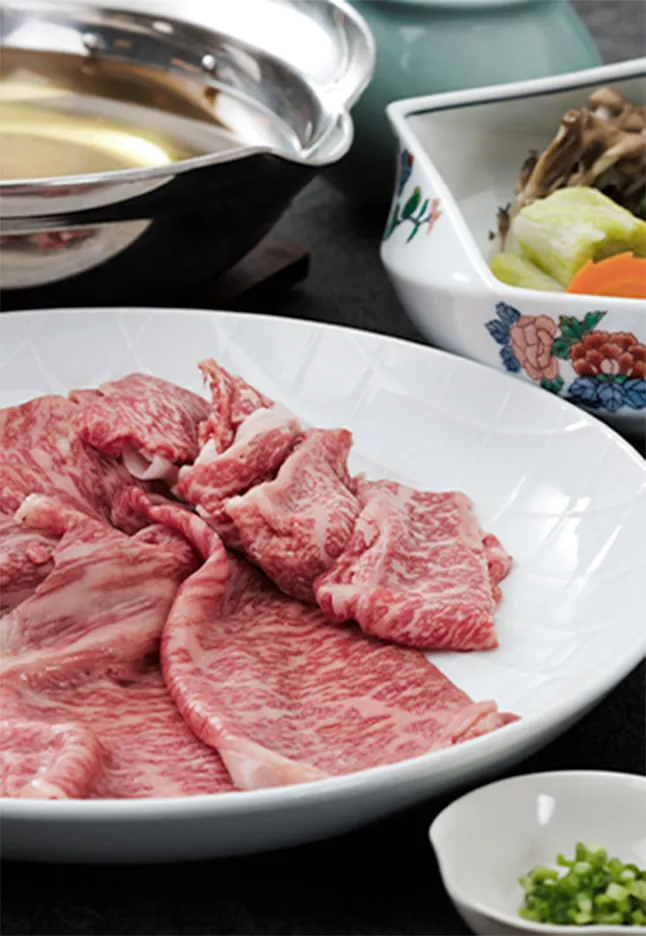 季節限定「しゃぶしゃぶ」コース